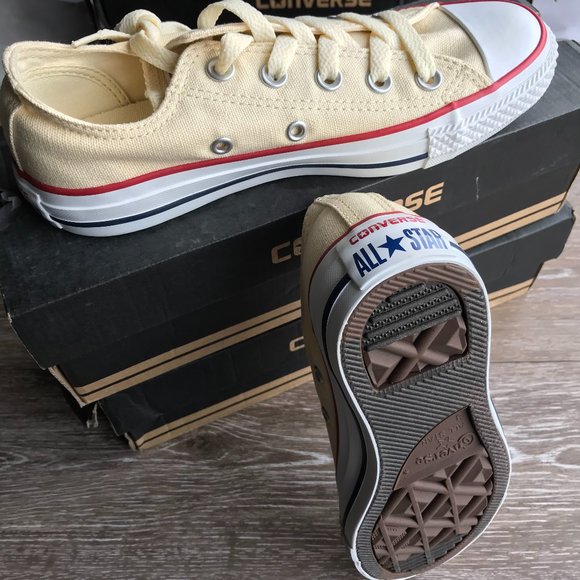 CONVERSE Chuck Taylor All Star OX Natural White - Picture 1 of 4